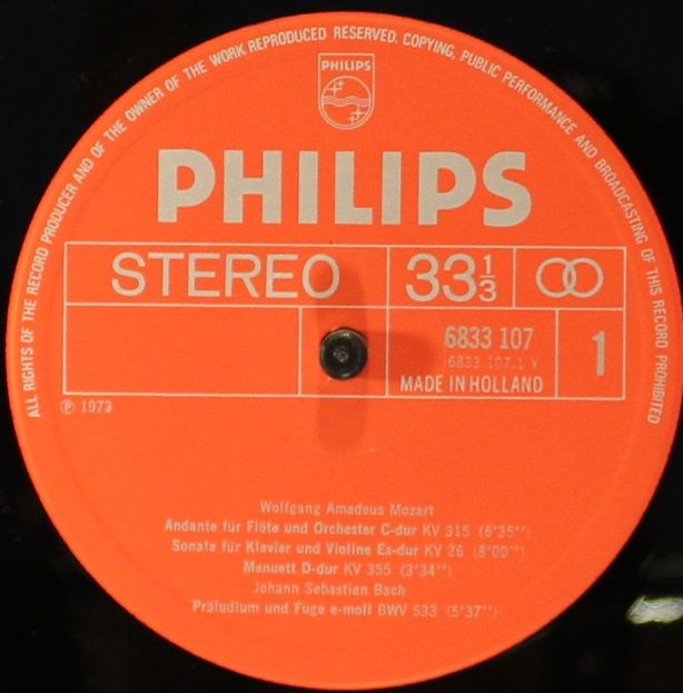 Philips 6833 107 - Gustav Leonhardt, Frans Brüggen, Frans Vester - Image 4