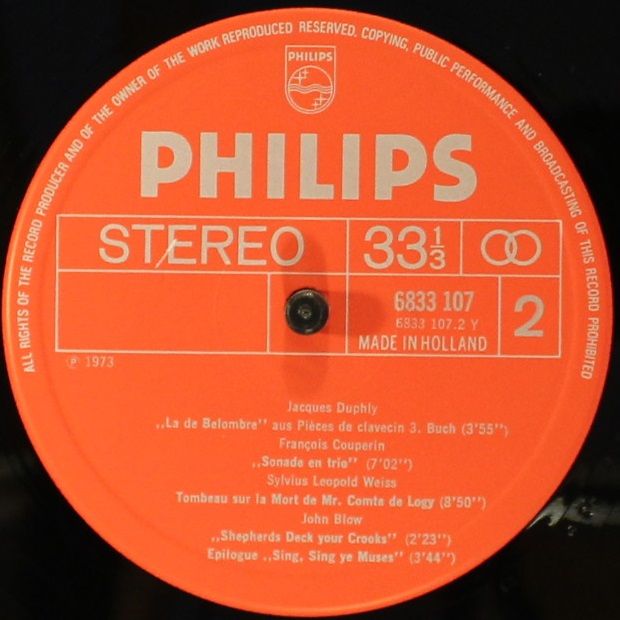 Philips 6833 107 - Gustav Leonhardt, Frans Brüggen, Frans Vester - Image 5