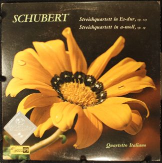 Concert Hall SMS 2417 - Franz Schubert, Quartetto Italiano - Str