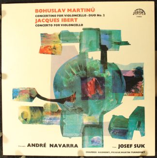 Supraphon SUA ST 50877 - Bohuslav Martinů, Jacques Ibert, André