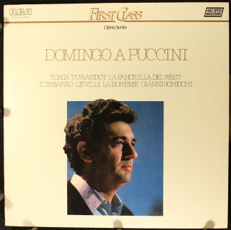RCA VLS 45507 - Placido Domingo, Giacomo Puccini - Domingo A Puc