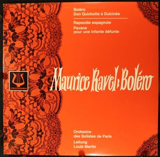 Christophorus SFB 77911 - Maurice Ravel, Orchestre Des Solistes