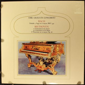 HMES 610-21 - Emil Gilels, Johann Sebastian Bach, Ludwig van Be