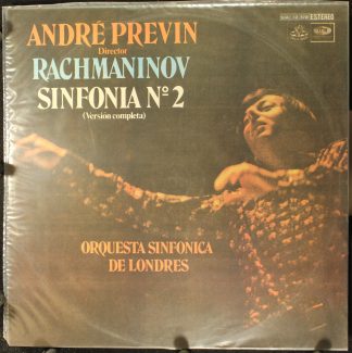Angel Records SUAL 12.578 - André Previn, London Symphony Orches
