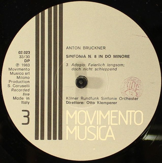 Movimento Musica 02.023 - Anton Bruckner, Otto Klemperer - Sinfo - Image 6