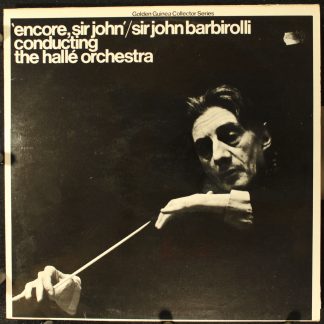 Cadisa Cáceres Discos S. A. GGC 4076 - Sir John Barbirolli, Hall
