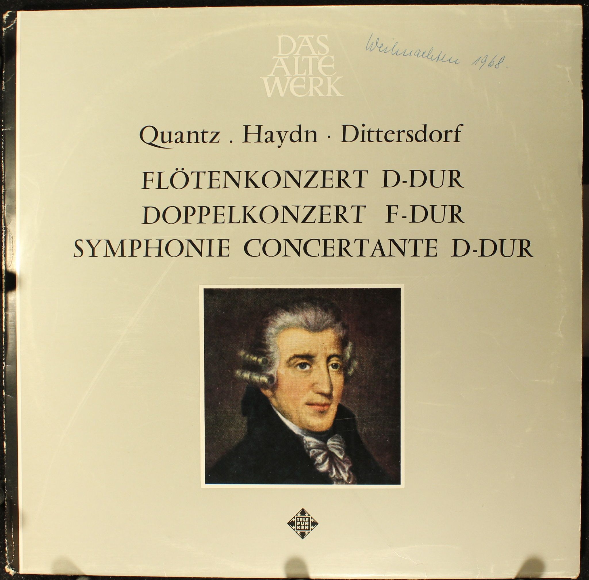 Telefunken SAWT 9429-B - Joseph Haydn, Johann Joachim Quantz, Ca
