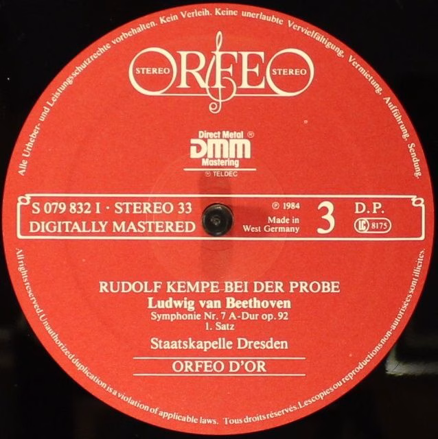 Orfeo (2) S 079832 I - Ludwig van Beethoven, Rudolf Kempe, Staat - Image 7