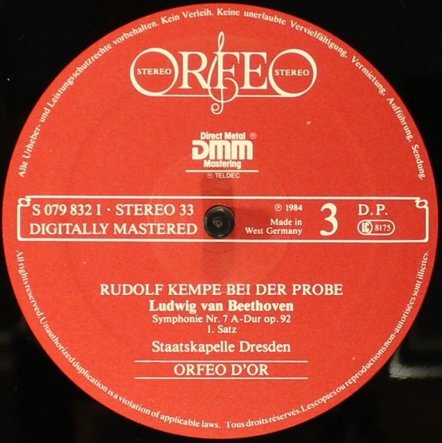 Orfeo (2) S 079832 I - Ludwig van Beethoven, Rudolf Kempe, Staat - Image 7