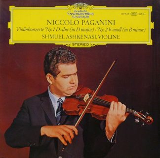 Deutsche Grammophon 139 424 SLPM - Niccolò Paganini, Shmuel Ashk
