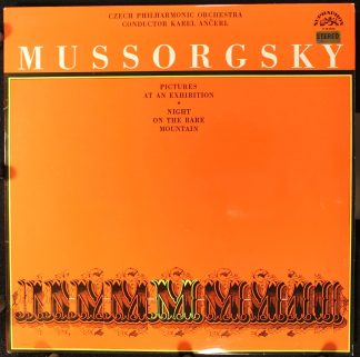 Supraphon 1 10 0570 - Modest Mussorgsky, The Czech Philharmonic