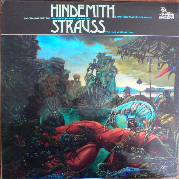 Unicorn Records (3) RHS 312 - Paul Hindemith, Richard Strauss, J