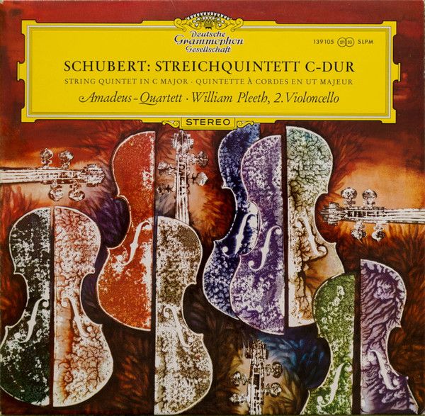 Deutsche Grammophon 139 105 SLPM - Franz Schubert, Amadeus-Quart