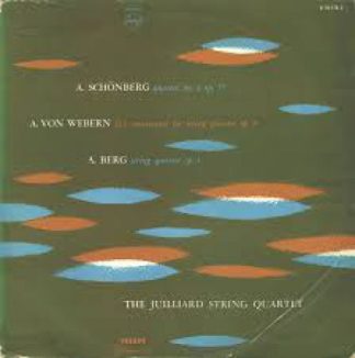 Philips A 01178 L - Arnold Schoenberg, Anton Webern, Alban Berg,