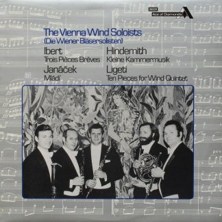 Ace Of Diamonds SDD 523 - Wiener Bläsersolisten, Paul Hindemith,