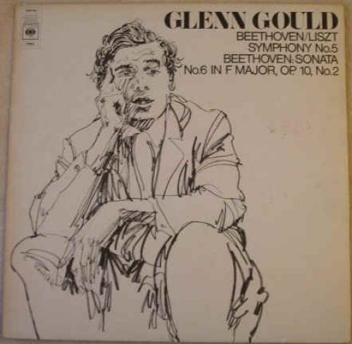CBS S 72864 - Glenn Gould - Beethoven/Liszt: Symphony No.5, Beet - Image 2
