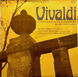 Everest SDBR 3142 - Antonio Vivaldi, Renzo Sabatini, Anthony Ber