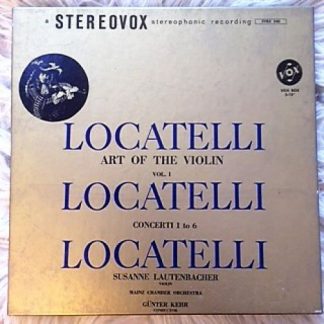 VOX (6) SVBX 540 - Pietro Antonio Locatelli, Susanne Lautenbache