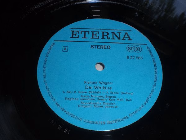 Eterna 8 27 585-589 - Richard Wagner, Staatskapelle Dresden, Mar - Image 4