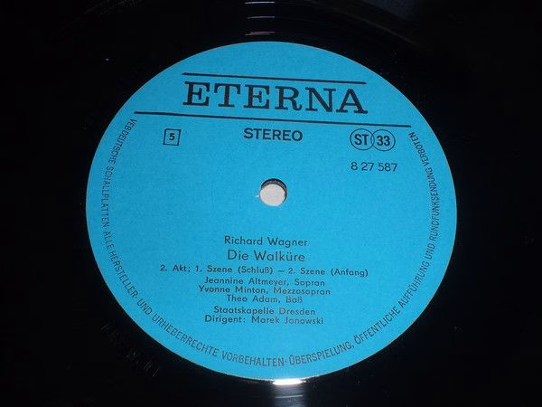 Eterna 8 27 585-589 - Richard Wagner, Staatskapelle Dresden, Mar - Image 7