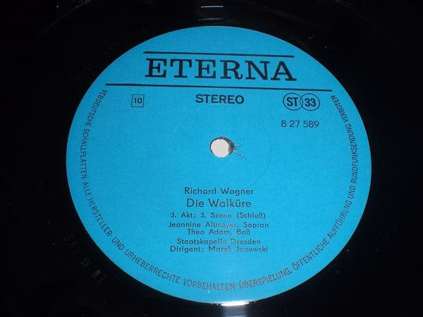 Eterna 8 27 585-589 - Richard Wagner, Staatskapelle Dresden, Mar - Image 12
