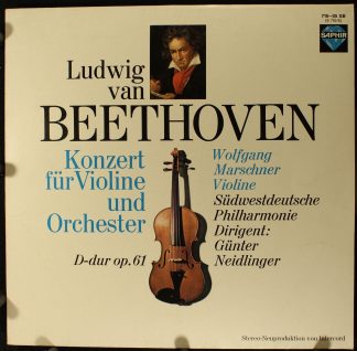 Saphir 25 716-2 SB - Ludwig van Beethoven, Wolfgang Marschner, S