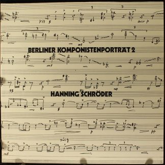 Thorofon MTH 199 - Hanning Schröder - Berliner Komponistenporträ