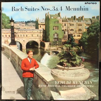 His Master's Voice ASD 405 - Johann Sebastian Bach, Yehudi Menuh