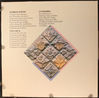 Schwann Musica Mundi VMS 2104 - Charles Avison - Concerti Nach S