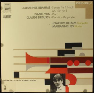 Deutsche Harmonia Mundi DMR 2030 D - Johannes Brahms, Isang Yun,