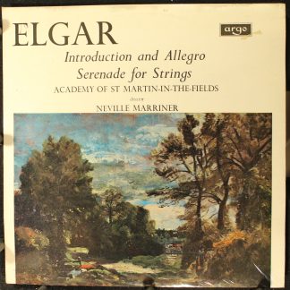 Argo ZRG 573 - Sir Edward Elgar, The Academy Of St. Martin-in-th