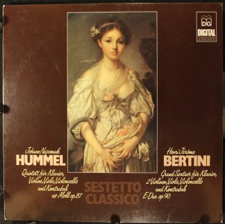 MDG MD+G G 1067 - Johann Nepomuk Hummel, Henri Bertini, Sestetto