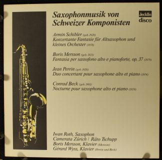 Jecklin-Disco Jecklin-Disco 568 - Armin Schibler, Boris Mersson,