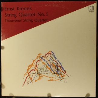 Composers Recordings, Inc. CRI SD 522 - Ernst Krenek, Thouvenel