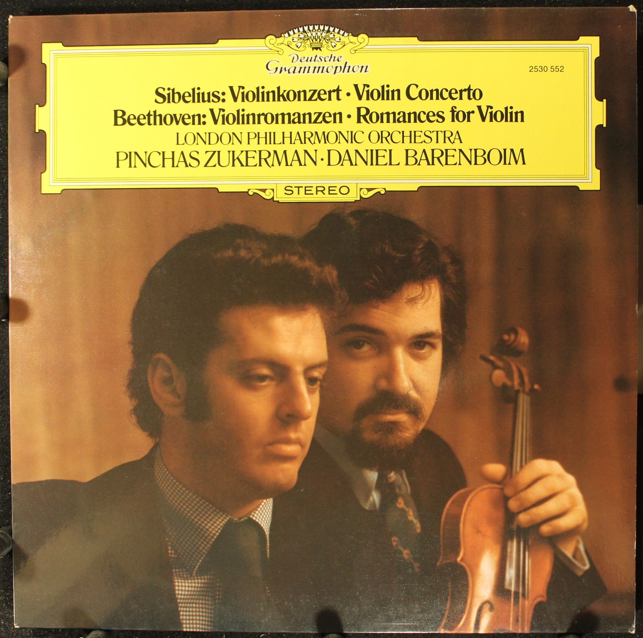Deutsche Grammophon 2530 552 - Jean Sibelius, Ludwig van Beethov
