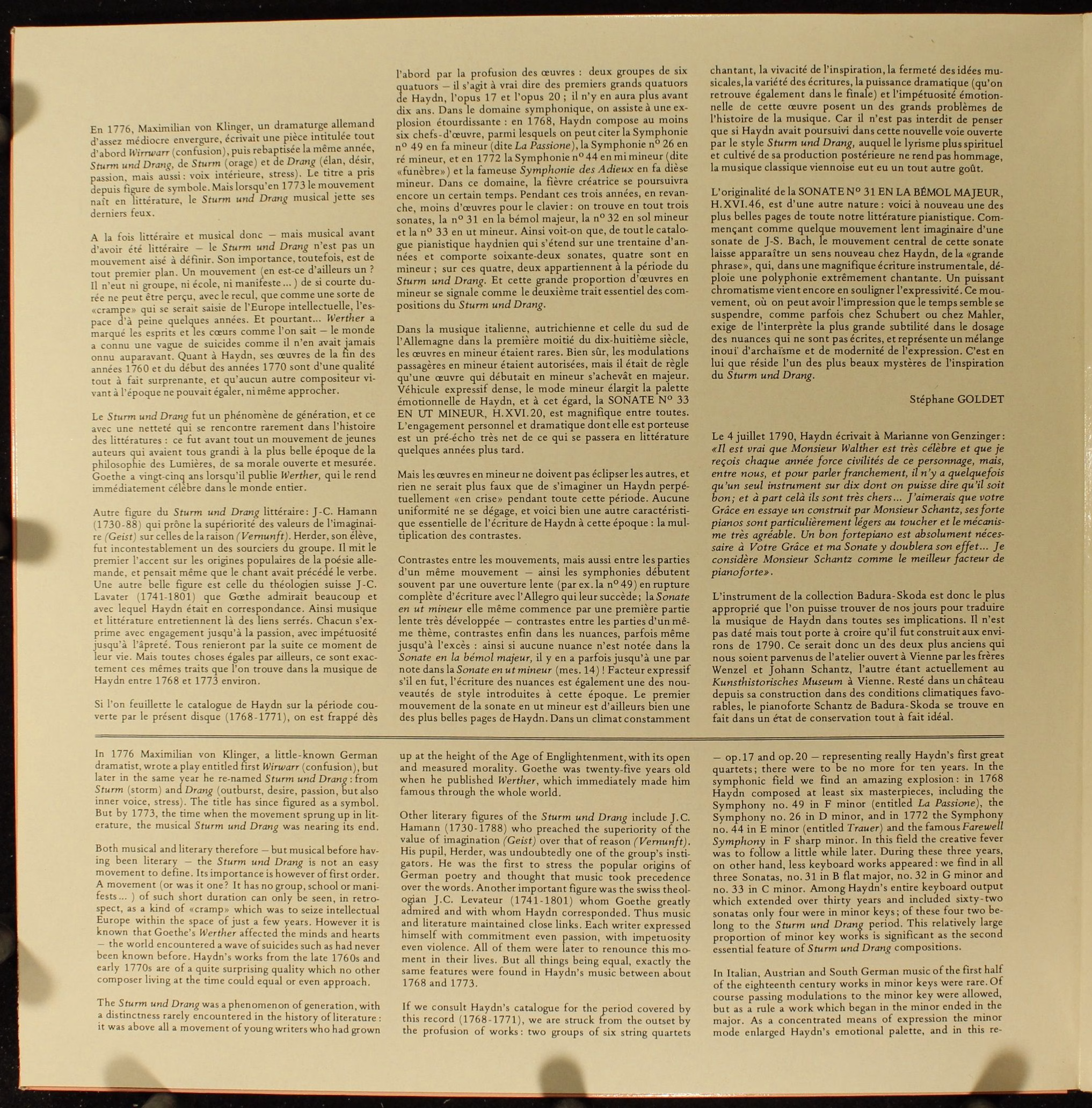 Astree AS 79 - Joseph Haydn, Paul Badura-Skoda - Deux Sonates Po - Image 3
