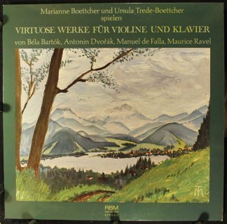 RBM Records RBM 3059 - Béla Bartók, Antonín Dvořák, Manuel De Fa