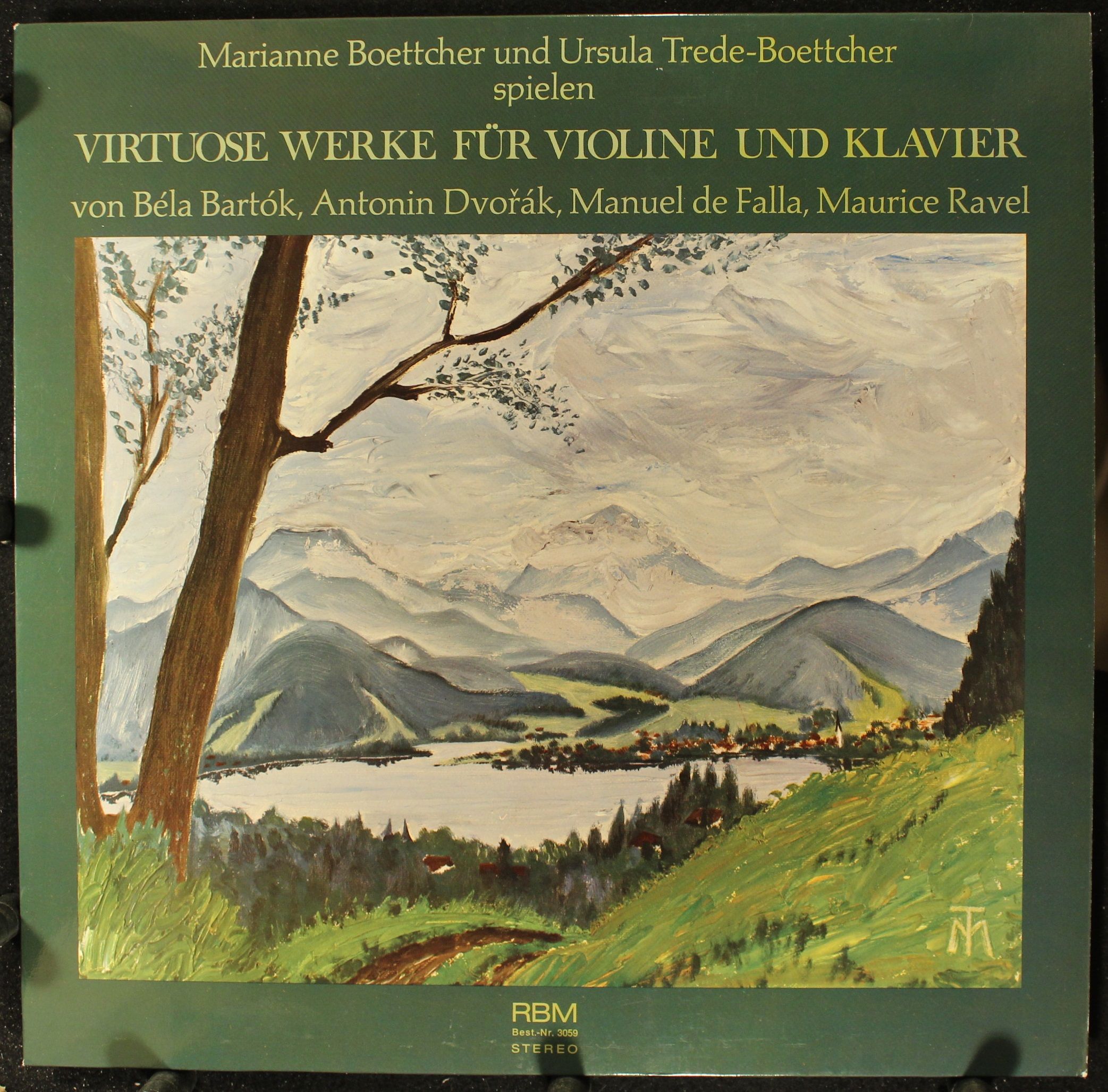 RBM Records RBM 3059 - Béla Bartók, Antonín Dvořák, Manuel De Fa