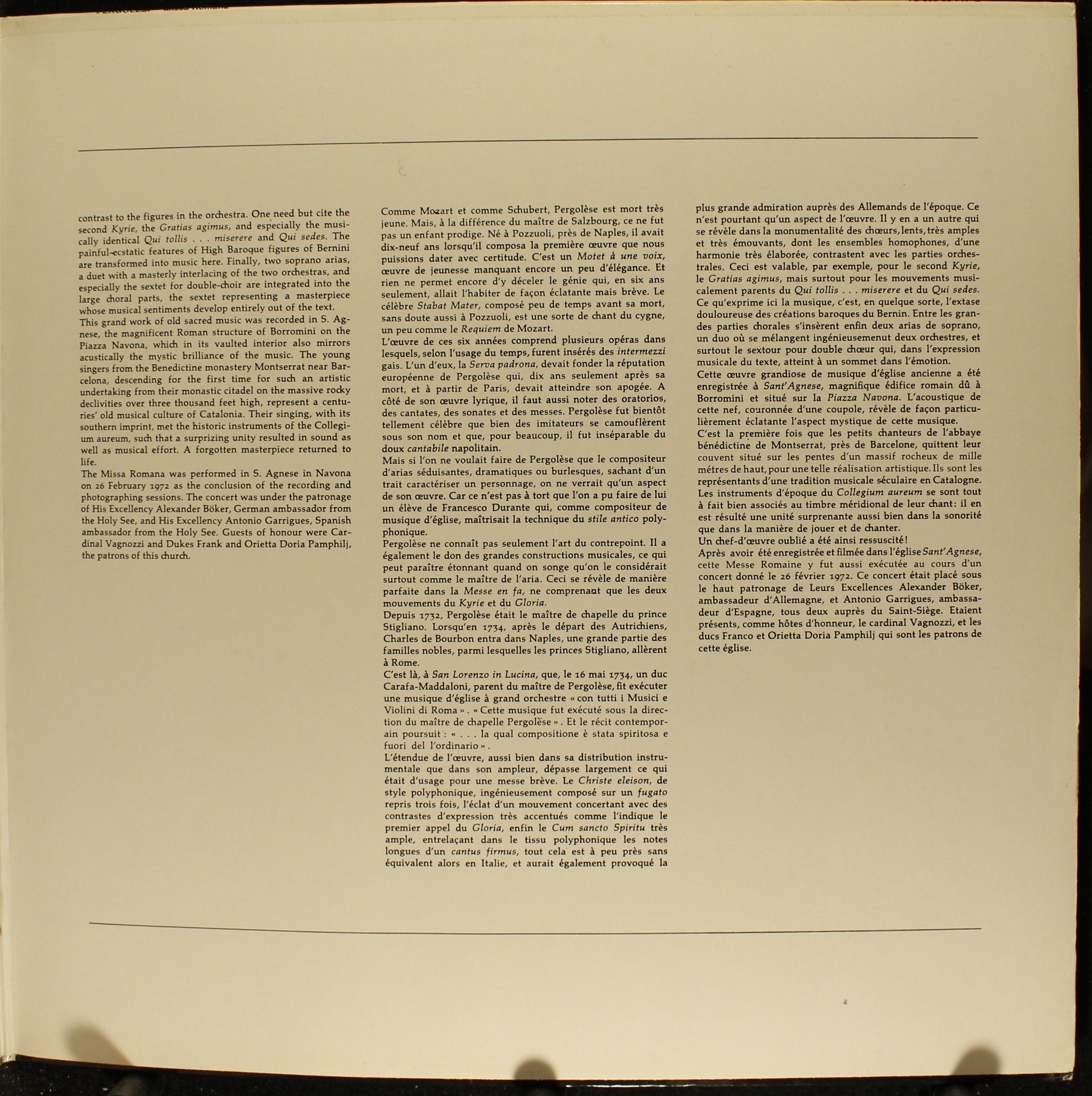 Deutsche Harmonia Mundi 1C 065-99 717 Q - Giovanni Battista Perg - Image 4