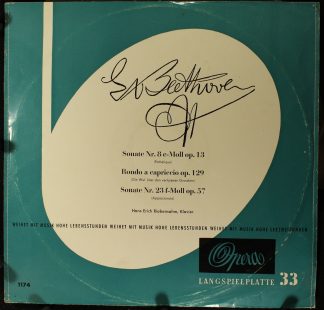 Opera 1174 - Ludwig van Beethoven, Hans-Erich Riebensahm - Sonat