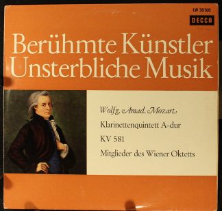 DECCA LW 50160 - Wolfgang Amadeus Mozart, Mitglieder Des Wiener