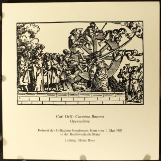 Concord Communications CON 70686 - Carl Orff, Heinz Roos - Carmi