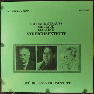 Da Camera Magna SM 92809 - Richard Strauss, Darius Milhaud, Bohu