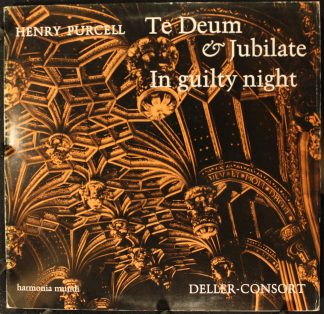 Harmonia Mundi HMS 207 - Henry Purcell, Deller Consort, Alfred D