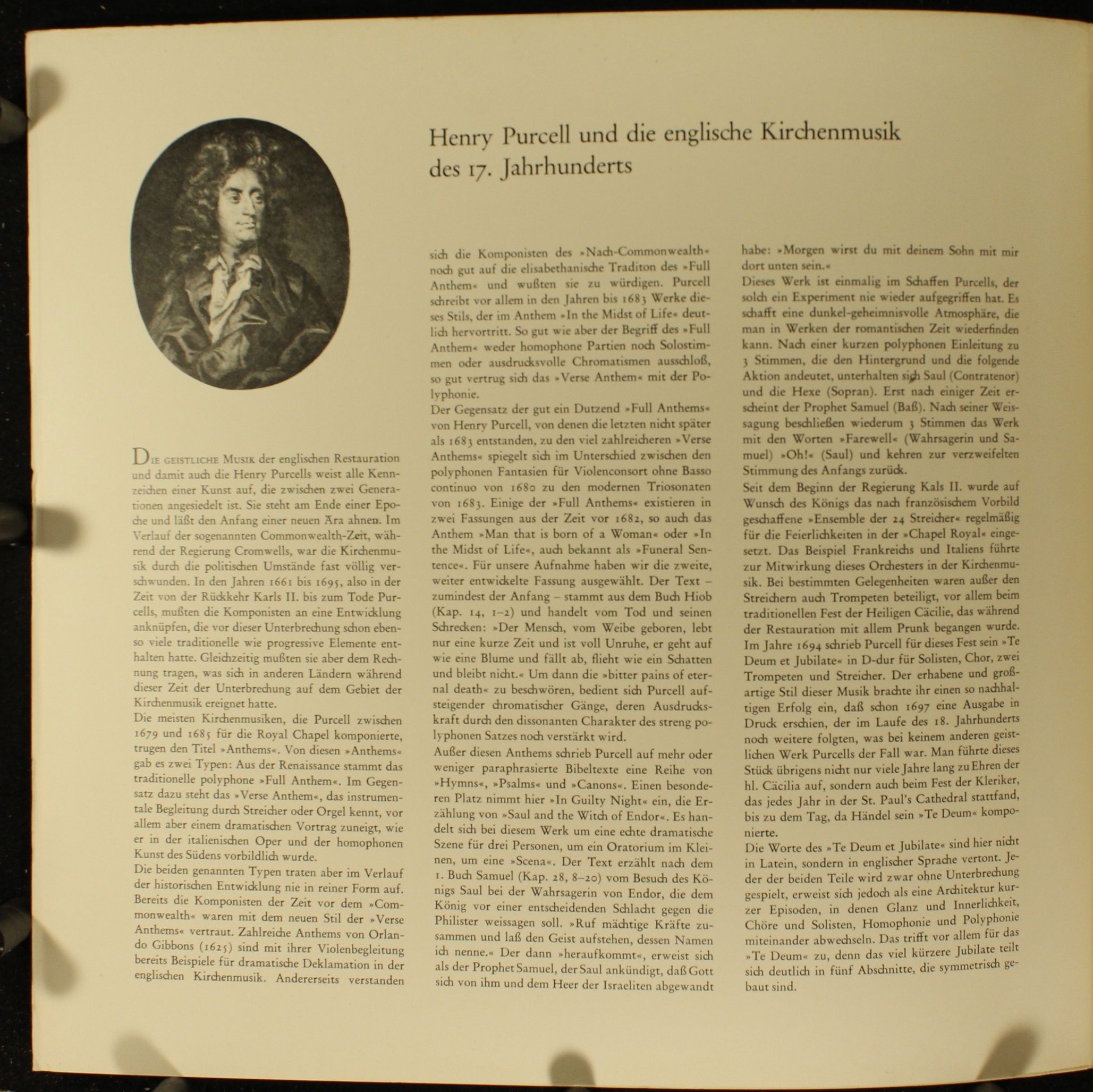 Harmonia Mundi HMS 207 - Henry Purcell, Deller Consort, Alfred D - Image 4