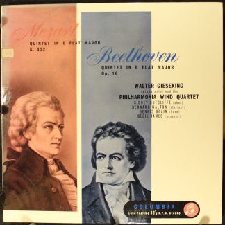 Columbia 33CX 1322 - Wolfgang Amadeus Mozart, Ludwig van Beethov