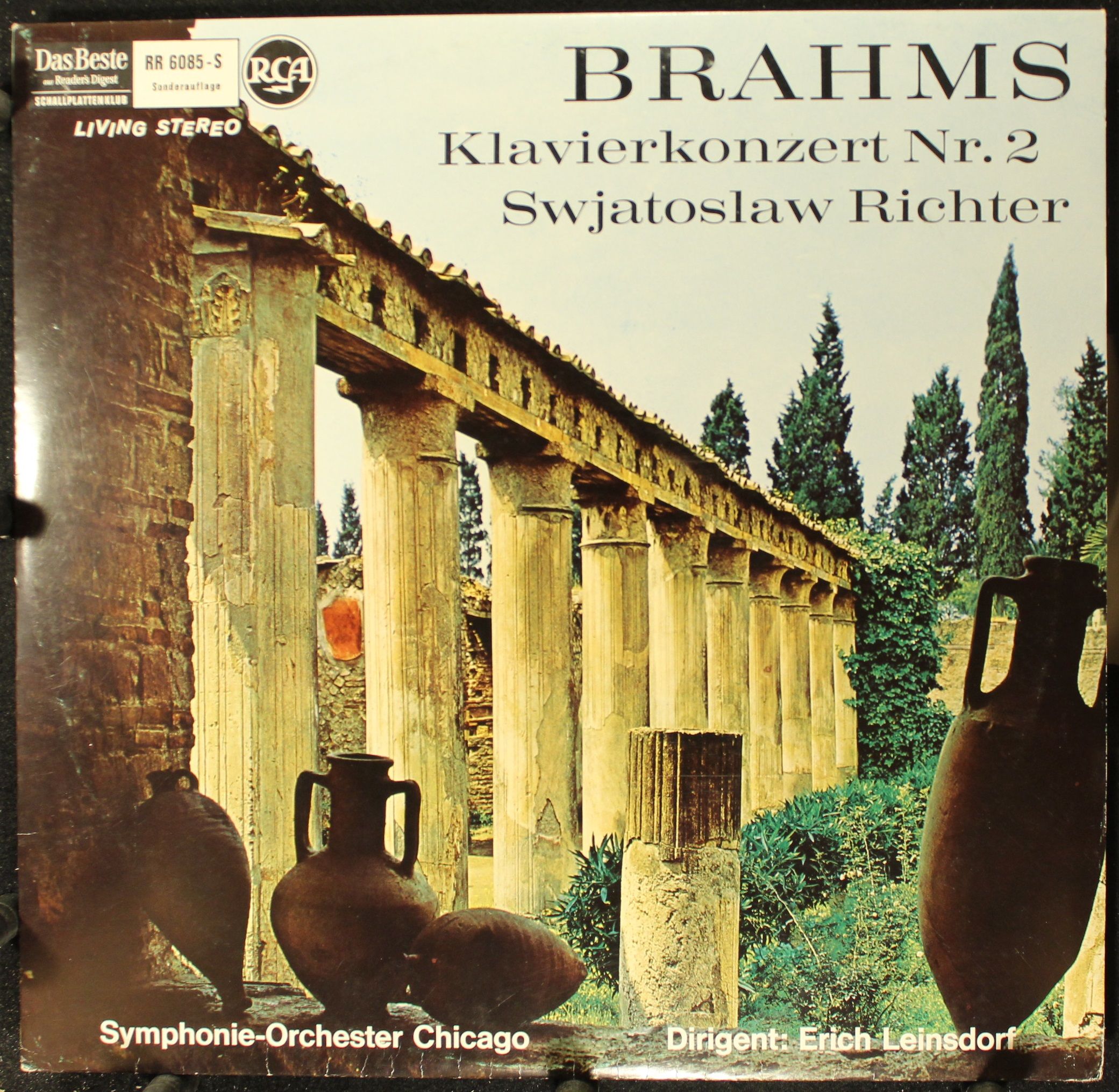 RCA RR 6085-M - Johannes Brahms, Sviatoslav Richter, Chicago Sym