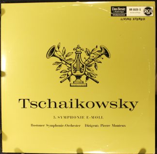 RCA RR 6020-S - Pyotr Ilyich Tchaikovsky, Boston Symphony Orches