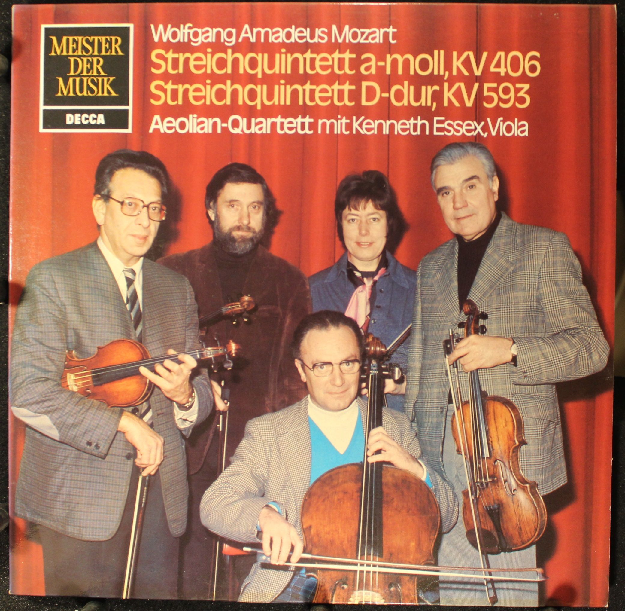 DECCA 6.42346 - Wolfgang Amadeus Mozart, Aeolian String Quartet,