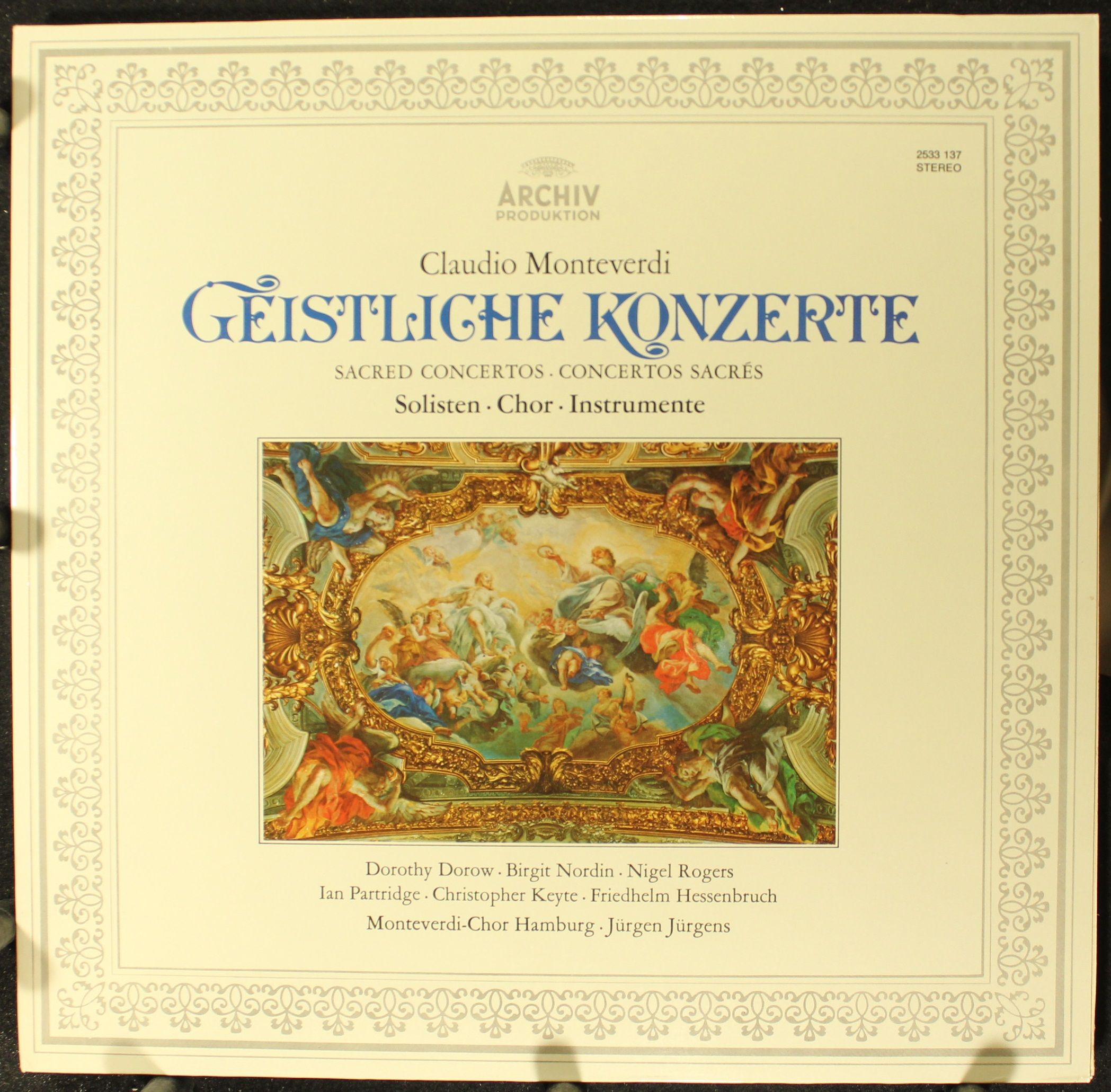 Archiv Produktion 2533 137 - Claudio Monteverdi, Dorothy Dorow,